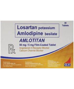 AMLOTITAN FC TAB 50/5mg