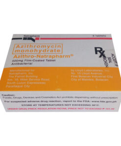 AZITHRO-NATRA TAB 500mg
