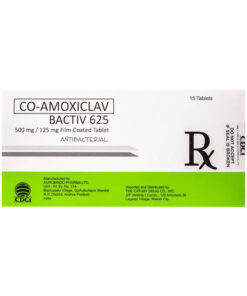 BACTIV TAB 500mg/125mg