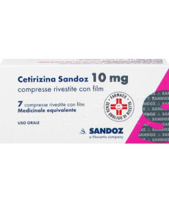 CETIRIZINE FCT 10mg
