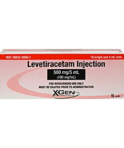 LEVETIRACETAM SSL VL 500mg/5ml