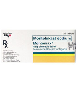 MONTEMAX CHEWABLE TAB 4mg