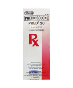 PRED SYR 20mg
