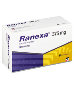 RANEXA 375mg PROLONGED RELEASE TAB