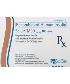 SCILIN M30/70 VIAL 100IU/ml (10ml)