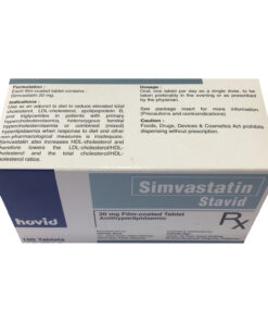 STAVID FC TAB 20mg