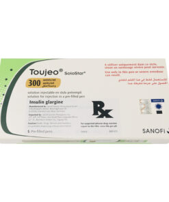 TOUJEO INJ 300 UNITS 5mlPFP (1.5ml)