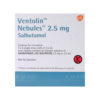 VENTOLIN NEBULE 2.5mg (2.5ml)